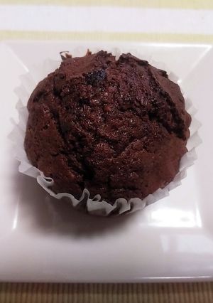卵１こでナッツたっぷり濃厚チョコマフィン-レシピのメイン写真