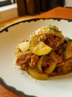【15分】豚肉とズッキーニのカレー炒め-レシピのメイン写真