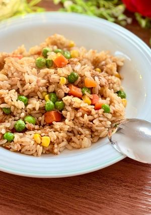 簡単美味しい！カレーピラフ-レシピのメイン写真