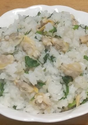 アサリと芹ご飯-レシピのメイン写真
