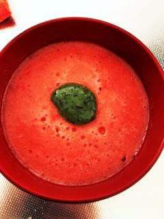 夏の味方☆シンプルトマトの冷製スープ!!-レシピのメイン写真