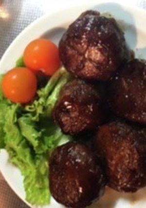ベビーホタテと椎茸の照り焼き-レシピのメイン写真