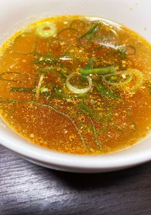ピリ辛ひやむぎの汁-レシピのメイン写真