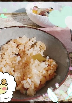 マクロビ☆みょうがの炊き込みご飯-レシピのメイン写真