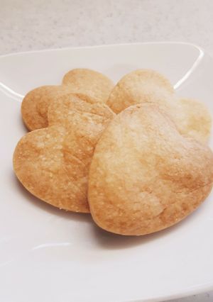 材料3つ◎サクサク◎型抜きクッキー-レシピのメイン写真