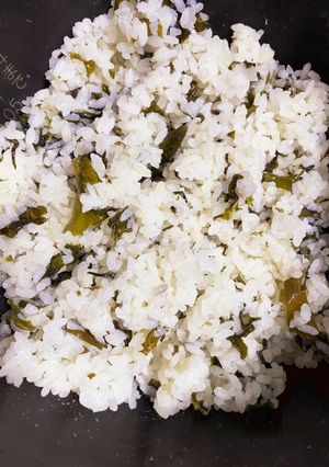 ワカメの炊き込みご飯-レシピのメイン写真
