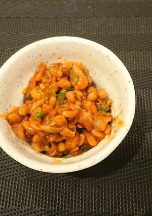 チャンジャ納豆-レシピのメイン写真