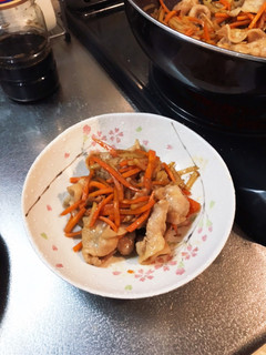 豚肉とにんじんじゃが炒め-レシピのメイン写真