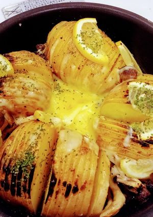 レモンで爽やか〜✼ハッセルバックポテト-レシピのメイン写真