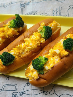 朝、ランチ!玉子ブロッコリサンド!-レシピのメイン写真