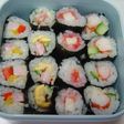 細巻き 冷蔵庫のありあわせ巻き?!弁当