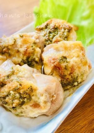 梅と大葉でサッパリ♪鶏の梅しそマヨ焼き-レシピのメイン写真