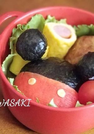 綺麗になれちゃう『簡単キャラ弁ミッキー』-レシピのメイン写真