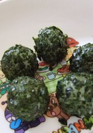 離乳食・幼児食　　海苔ボールご飯♡-レシピのメイン写真