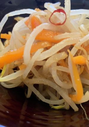 ノンオイル♡もやしとにんじんの和え物-レシピのメイン写真