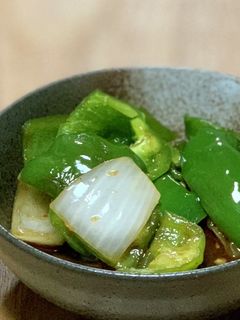 【無限ピーマン】玉ねぎと一緒に中華炒め-レシピのメイン写真