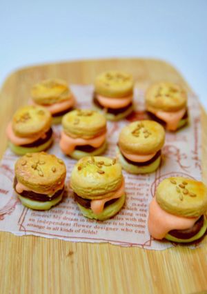 ミニ・ハンバーガークッキー-レシピのメイン写真