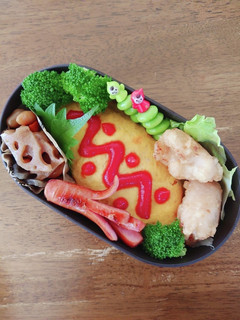 JK☆冷凍時短オムライス弁当♪-レシピのメイン写真