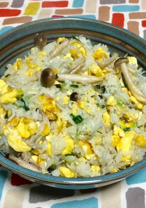 超簡単☆うま塩!こく旨!しらす炒飯♪♪♪-レシピのメイン写真