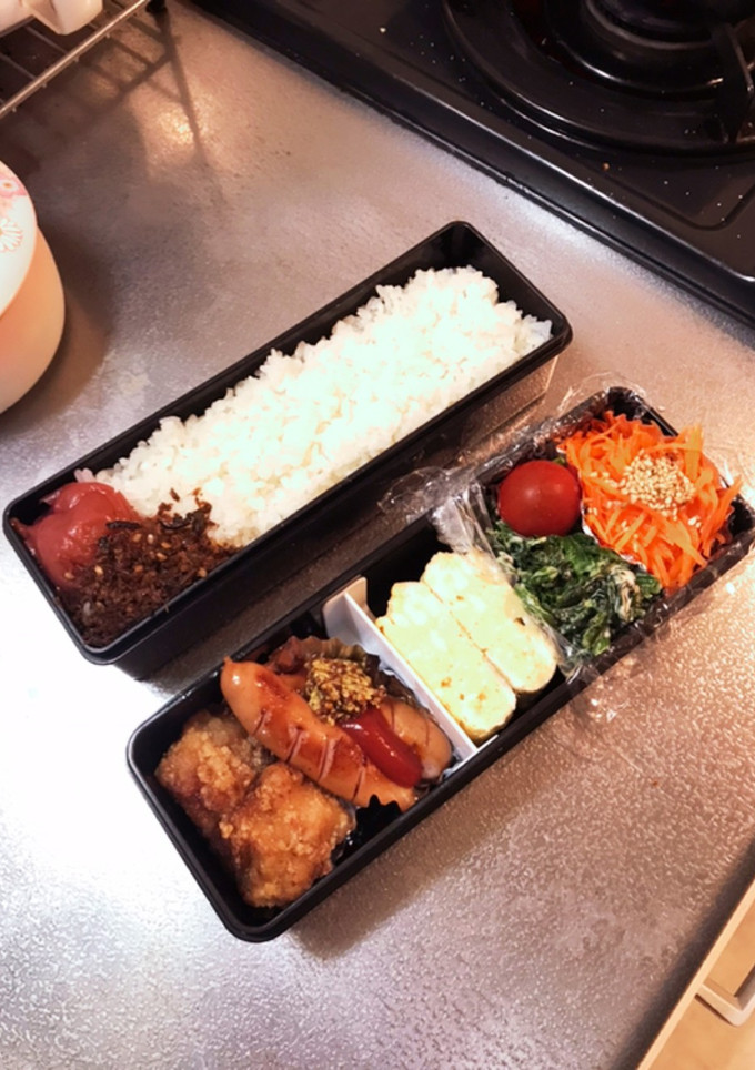 冷凍からあげのお弁当-レシピのメイン写真