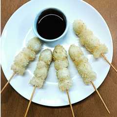 手作りうずら水煮玉子のレシピ　串揚げ-レシピのメイン写真
