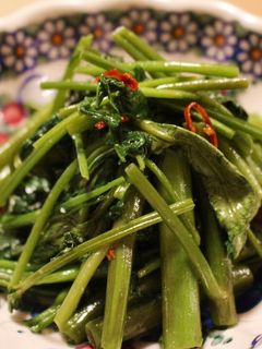 空心菜炒め-レシピのメイン写真