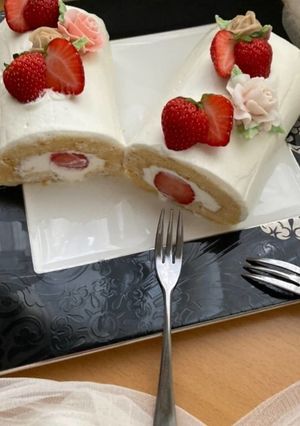 ふわっふわっロールケーキ グルテンフリー-レシピのメイン写真