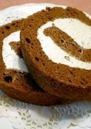 チョコロールケーキ-レシピのメイン写真