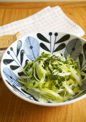 大葉香る！キャベツ・胡瓜大葉コールスロー-レシピのメイン写真