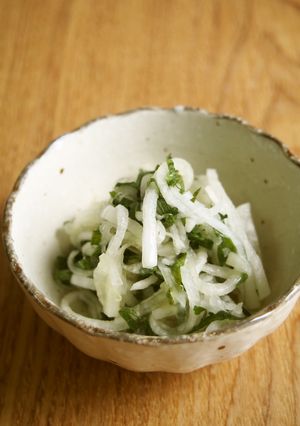 大根・大葉の酢の物♪さっぱり！【簡単副菜-レシピのメイン写真