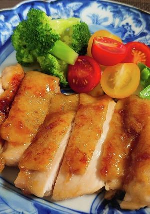 鶏のさっぱり甘酢焼き-レシピのメイン写真