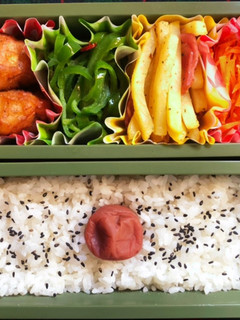 高校生弁当日記(本日も手抜き弁当編)-レシピのメイン写真