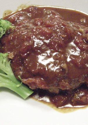 ふっくらやわらか簡単煮込みハンバーグ-レシピのメイン写真