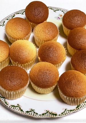 ふんわり♪ミニカップカステラ-レシピのメイン写真