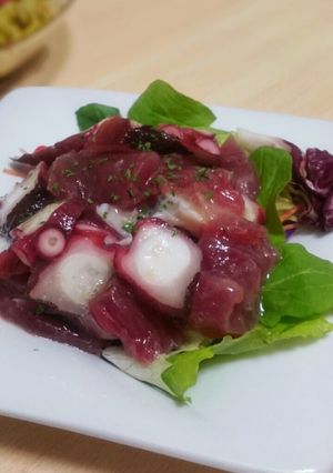簡単おかず:たことマグロのマリネ-レシピのメイン写真