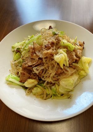 しらたきの塩焼きそば-レシピのメイン写真