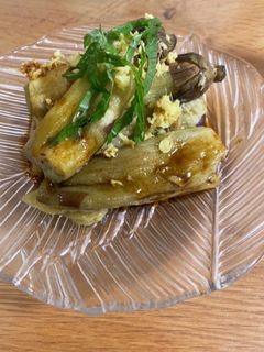 ゆかりのイブクロ 焼き茄子-レシピのメイン写真