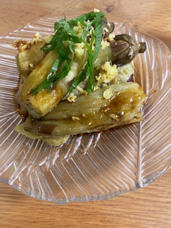 ゆかりのイブクロ 焼き茄子-レシピのメイン写真
