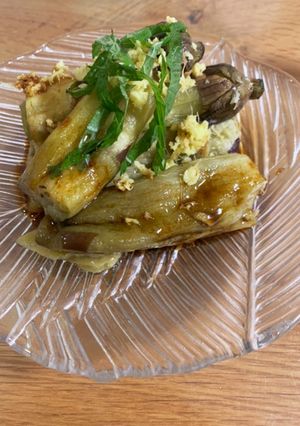 ゆかりのイブクロ　　焼き茄子-レシピのメイン写真
