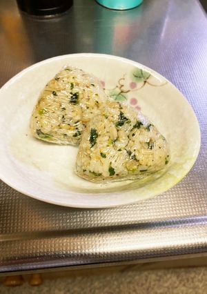 【お弁当用】しらすと大根葉のおにぎり-レシピのメイン写真