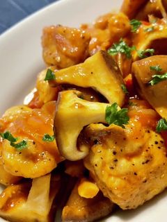 鶏胸肉の甘酢炒め-レシピのメイン写真