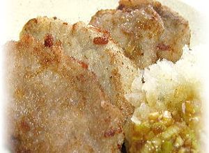 豚ヒレ肉の竜田揚げ♡大根おろしと薬味だれ-レシピのメイン写真