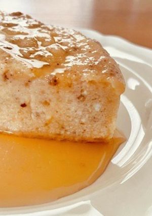 レンチンでオートミールもちもちプリン味-レシピのメイン写真