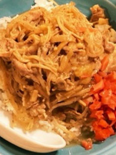 ヘルシー豚丼-レシピのメイン写真