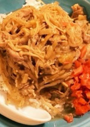 ヘルシー豚丼-レシピのメイン写真