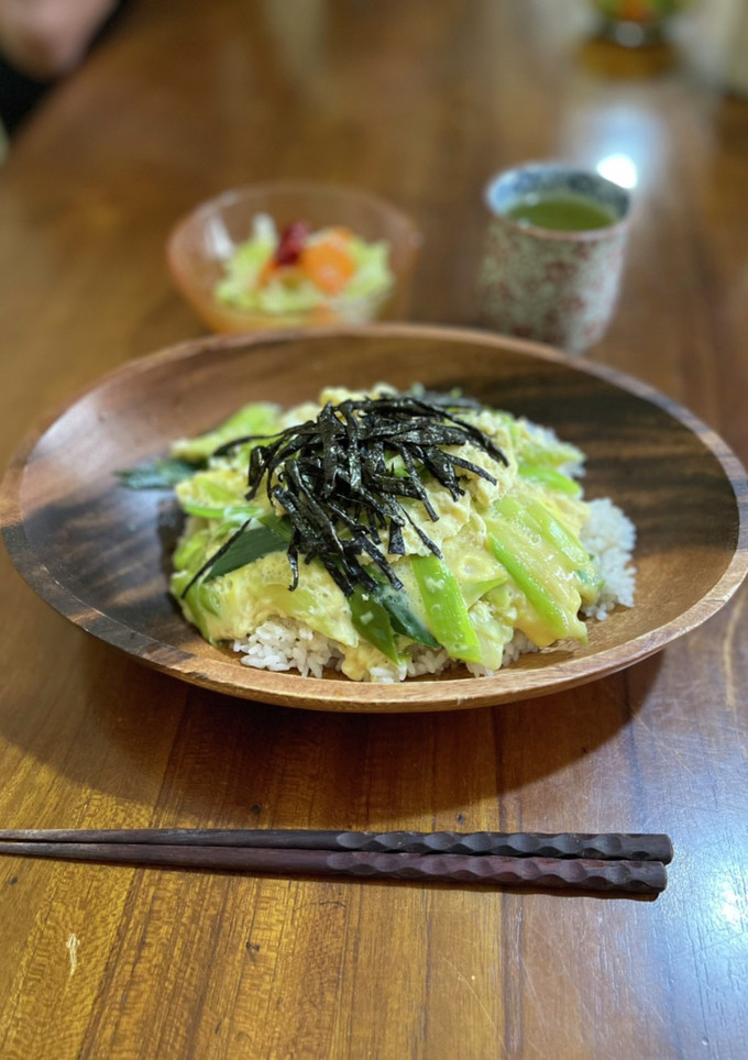 時短、簡単☆長ネギの卵とじ丼♪-レシピのメイン写真