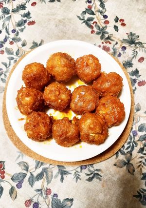 バターチキンカレー風ソースの肉団子-レシピのメイン写真