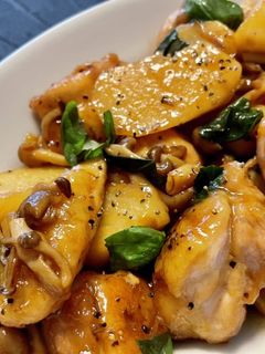鶏肉と長芋の炒め物-レシピのメイン写真