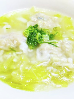 美味しくヘルシー押し麦キャベツの中華雑炊-レシピのメイン写真