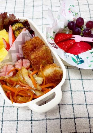 毎日のお弁当246-レシピのメイン写真